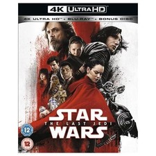 Blu-Ray: Star Wars The Last Jedi (4K)