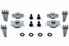 4x Dzus Fasteners Silver Hex