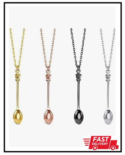 Pieces spoon necklace - pieces,