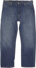 Levi's 751 Men Blue Straight Regular Stretch Jeans W40 L31 (86627)