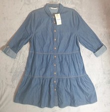 TU Denim Tiered Shirt Dress UK