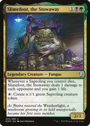 Slimefoot the stowaway - slimefoot,, 205