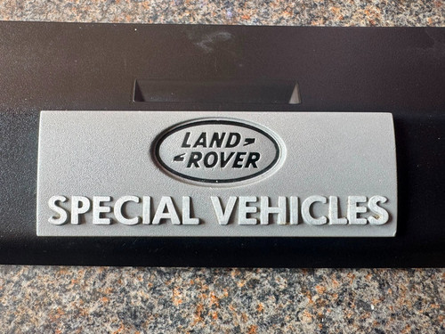 Land rover special vehicles - land,