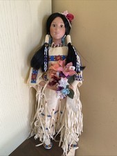Native American Doll "Morning Song" Cheyenne Bride (B8403) Artist:J. Belle ~43cm