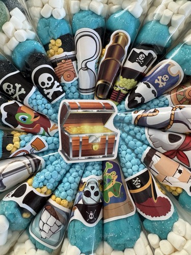 Pirate themed sweet cones box - sweet, (box
