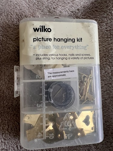 Wilko picture hanging - hanging, kit