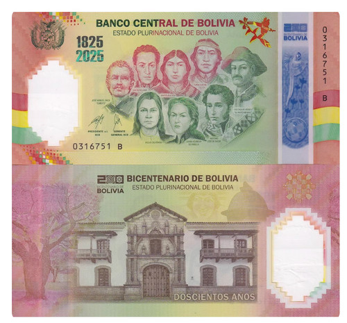Bolivia 200 anniversary - bolivia,