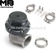Black Tial V44 Style 44mm V-Band External Wastegate with 24 PSI Spring