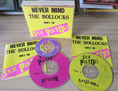 Sex pistols japanese box - 3, cd
