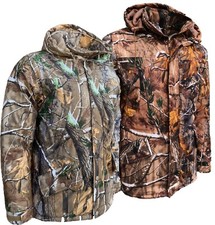 Mens Jacket Padded Camouflage