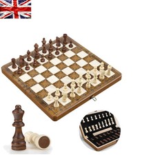 Luxury 12” Wooden Chess Set