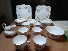 Plant Tuscan China tea set - circa 1930-40s