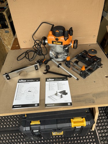 Triton 1400w plunge router - triton, /