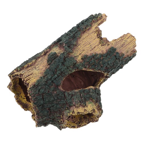 Resin cave fish tank - resin,