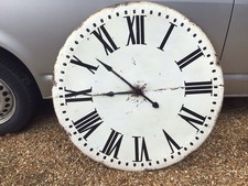 Large Enamel Wall Clock Hand Move By Battery.