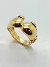 9ct Yellow Solid Gold Twin