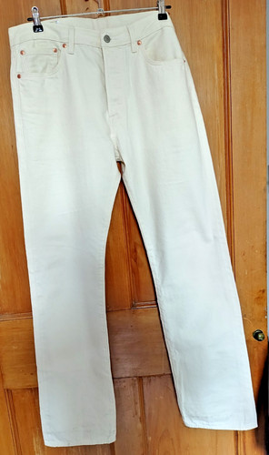 Levis 501 white selvedge - levis,