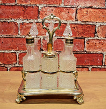 Victorian Silver Cruet Set