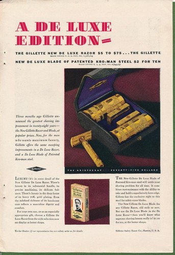 Magazine 1930 gillette - 1930,