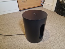 Sonos Sub Mini Subwoofer Black, Wireless, S2 App Compatible