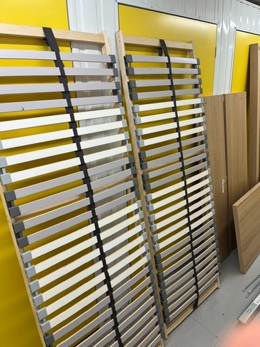 Ikea malm wooden double - malm, bed