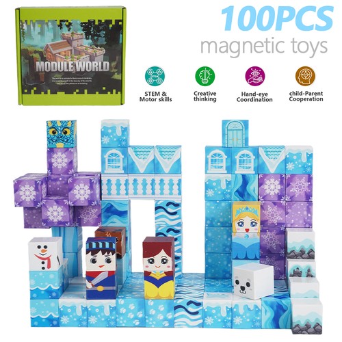 Magnetic blocks building toys - building,