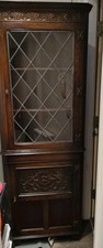 Mahogany Corner  Cabinet