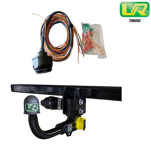 Vertical detachable towbar 13p - vertical,