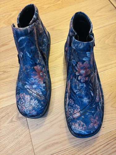 Pavers womens boots - pavers, navy