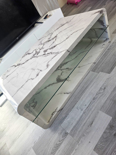 Glossy marble effect - glossy,