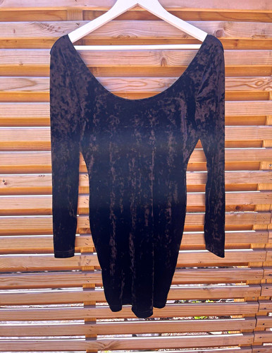 Topshop black velvet mini - topshop,
