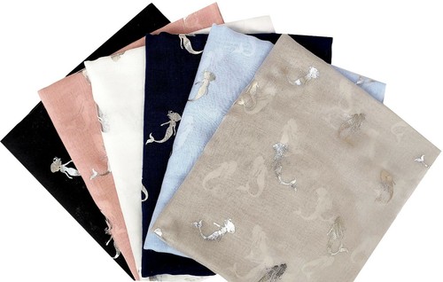 Lovely mermaid print - print, foil