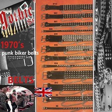 Leather Gothic Punk Belts