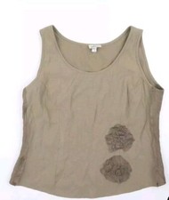 Jorli Womens Beige cami Tank Size 26 Round Neck