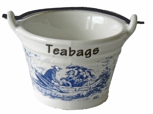 Blue toille jouy teabag - toille,