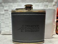 Famous Grouse Hip Flask 5 oz leather bound 