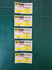 AGIP SERVICE STICKERS