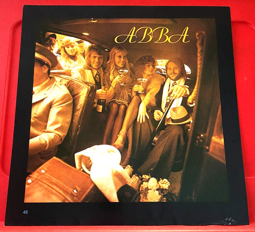 Abba self titled album cover - album,