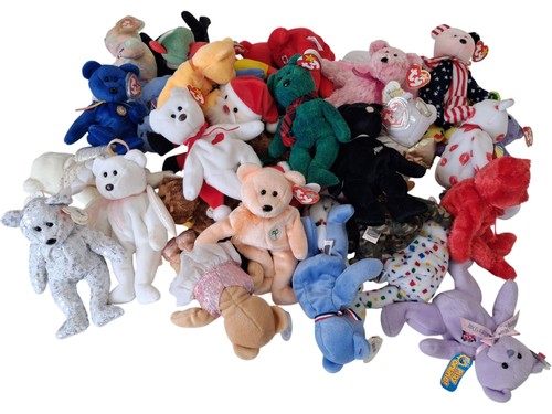Beanie babies plush bears - plush,