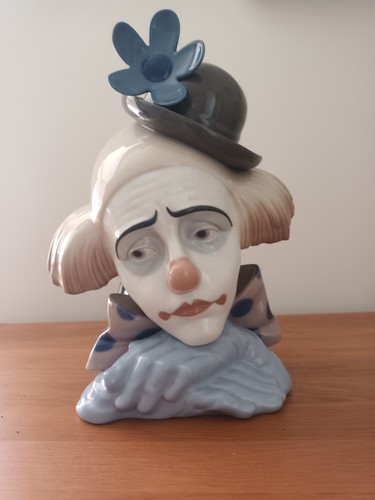 Lladro figurine clowns head - -,