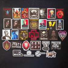 Rammstein Inspired Stickers Du
