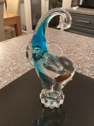 Murano blue and - blue, clear