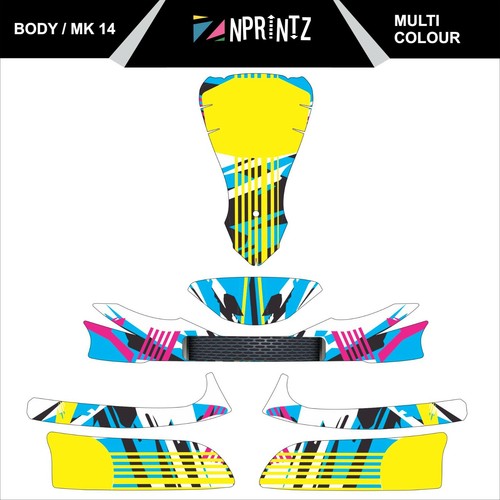 Multicolour full kart - mk, 14