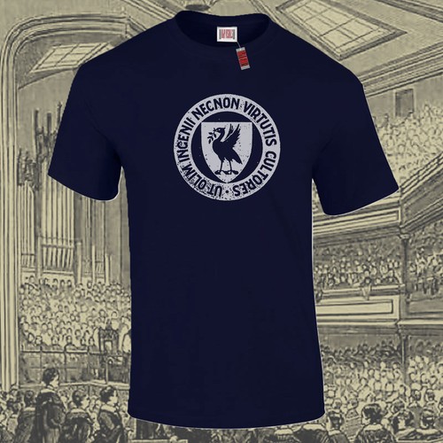 Liverpool collegiate shirt - liverpool, t-shirt