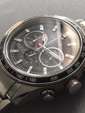 Mens Genuine Citizen Eco Drive Super Titanium Chronograph CA4491-82E Solar