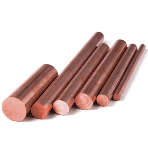 Copper round bar rod - copper,