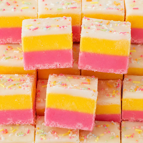 Jelly trifle fudge - jelly, from