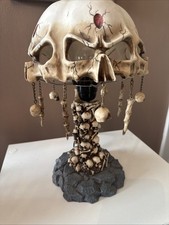 Broken Bones Gothic Table Lamp