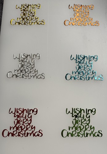 Christmas die cut - ,