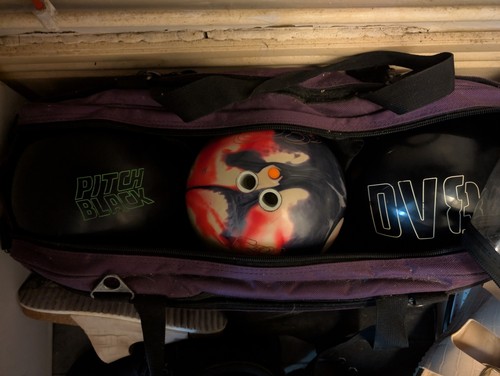 Ten pin bowling ball - pin,